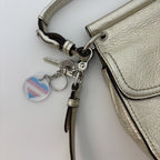 Pride Heart Keychain - 2 Sizes - Hand-Poured Resin