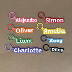 Custom 3D Printed Name Keychain - 8 Colors & 5 Fonts
