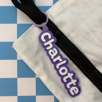 Custom 3D Printed Name Keychain - 8 Colors & 5 Fonts