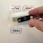 Dice Theme Magnetic Name Tag