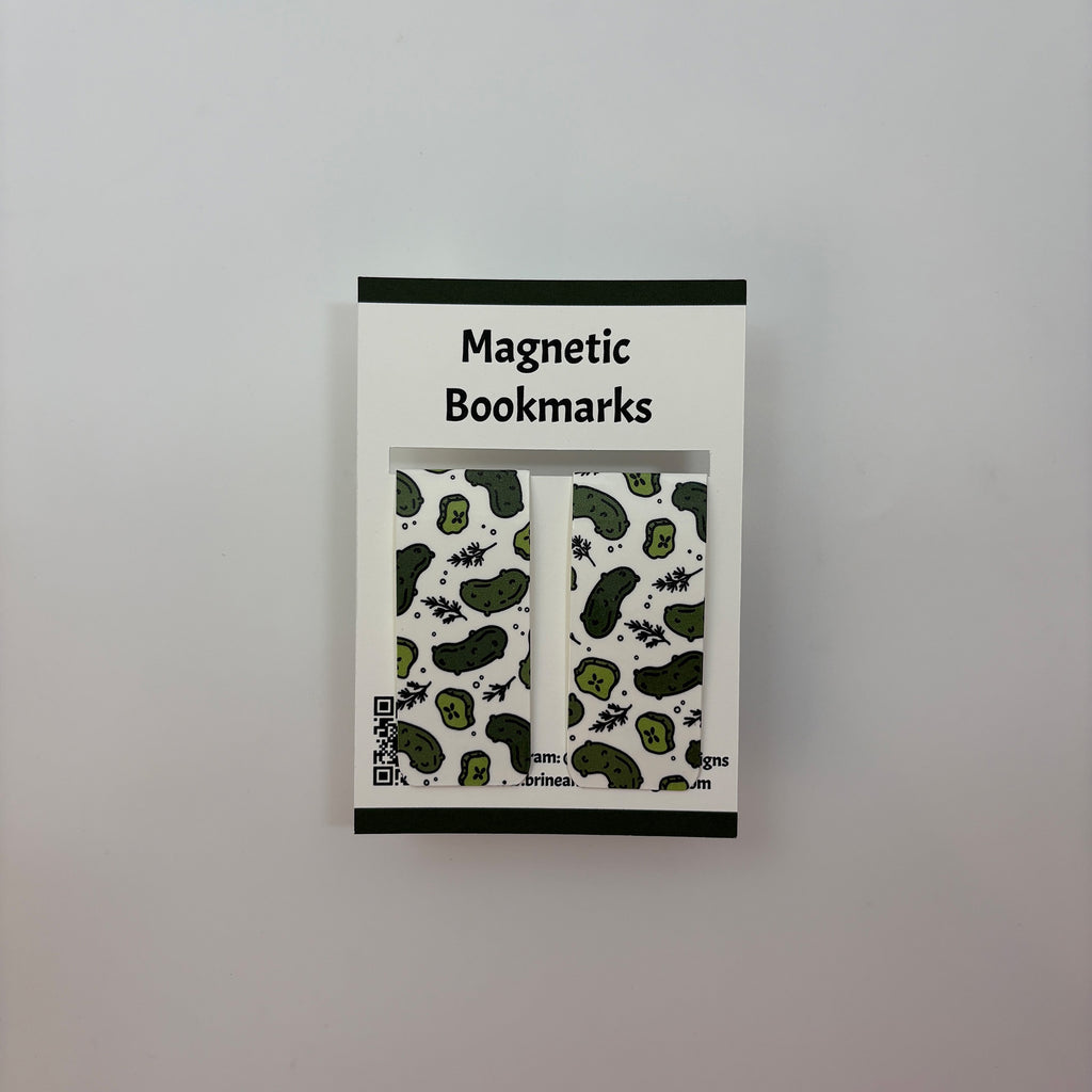 Pickle Magnetic Bookmarks (2 Pack)