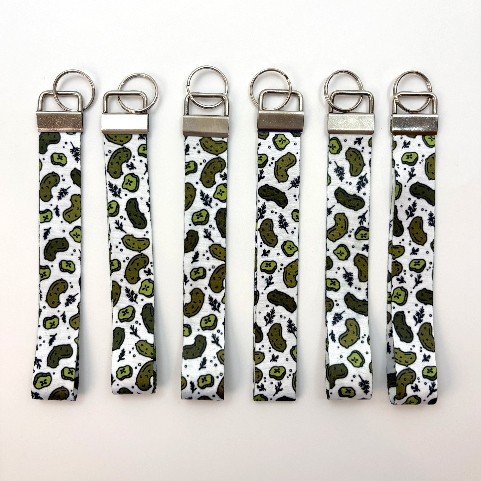 Pickle Wristlet Keychain