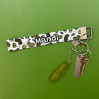Pickle Wristlet Keychain