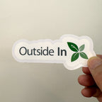 White Vinyl Stickers from Your Design (Die Cut)