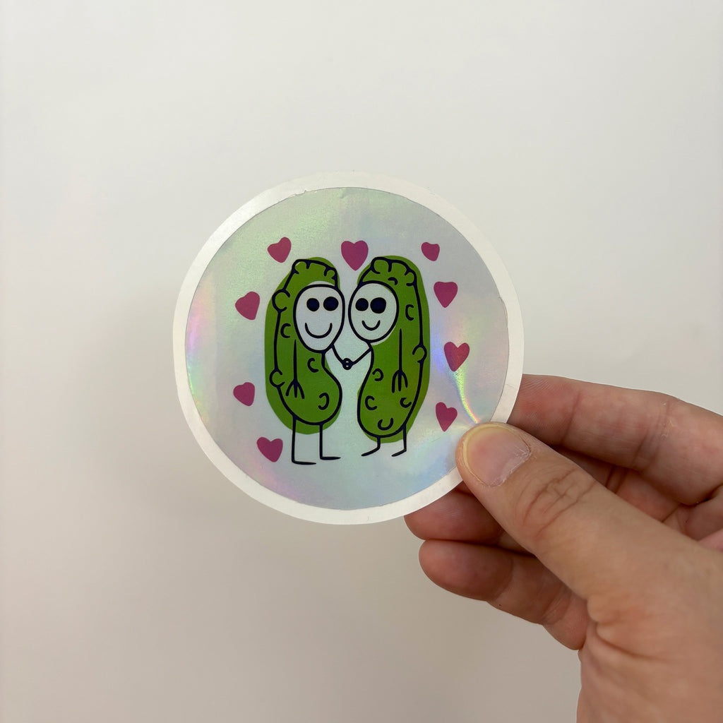 Holographic Vinyl Stickers from Your Design (Die Cut)
