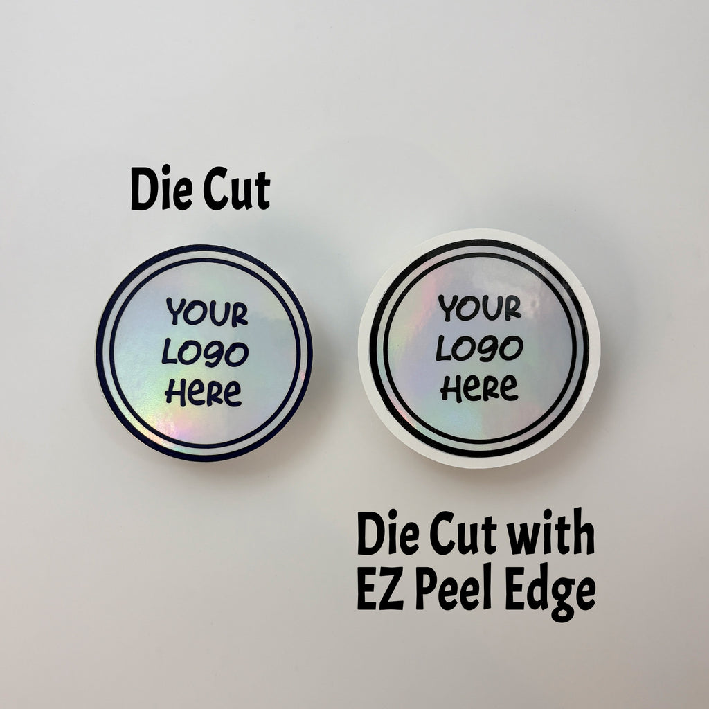 Holographic Vinyl Stickers from Your Design (Die Cut)
