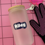 Custom Name Sticker (2” Wide) - Water Resistant Vinyl