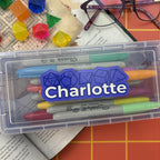 Custom Dice Name Sticker (1.5” Tall) - Water Resistant Vinyl