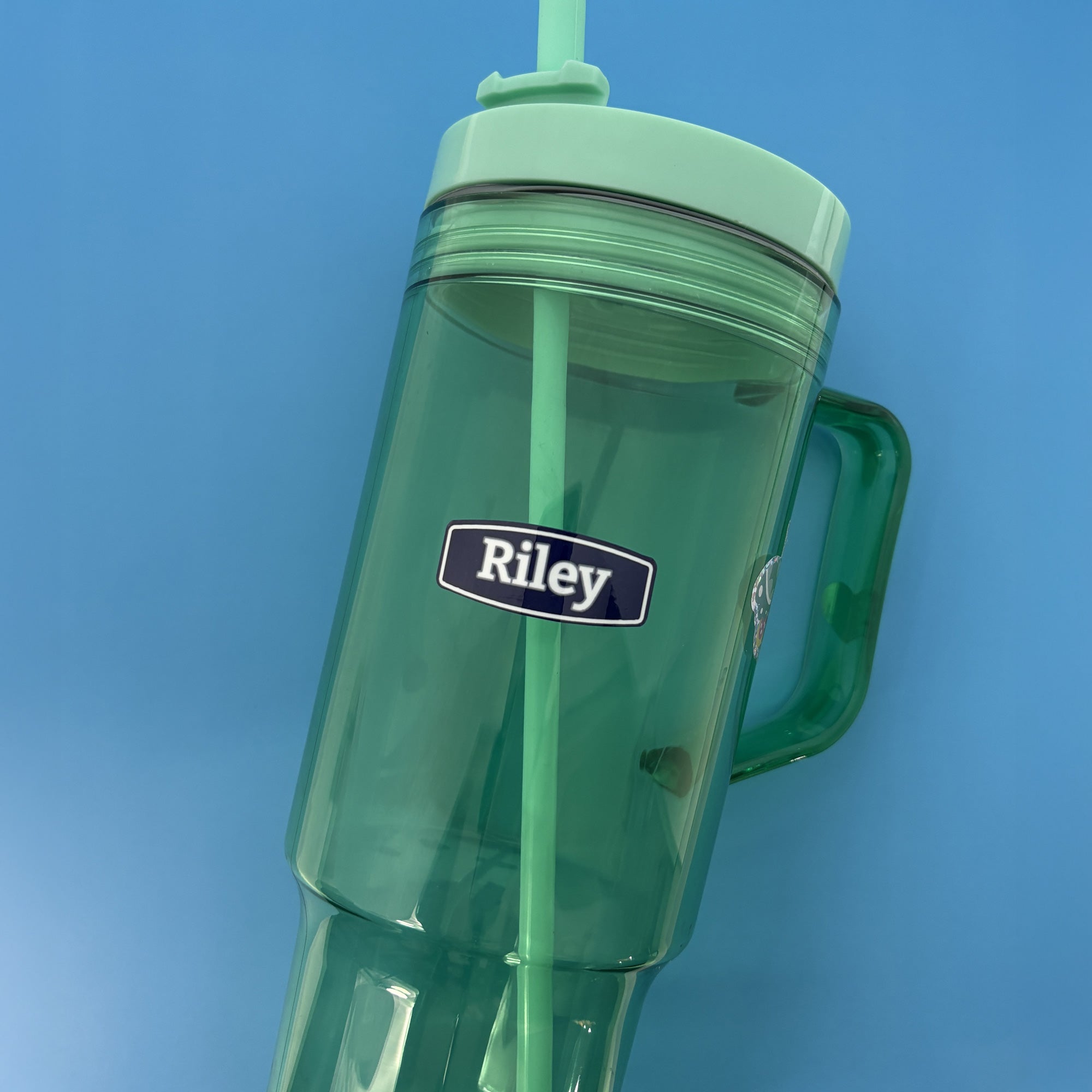 Custom Name Label Sheet - 12 Personalized Water-Resistant Labels (Style B)