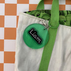 Custom Resin Name Keychain (3”) - 8 Colors & 5 Font Styles