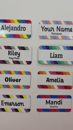 Personalized Pride Name Tags (Magnetic)